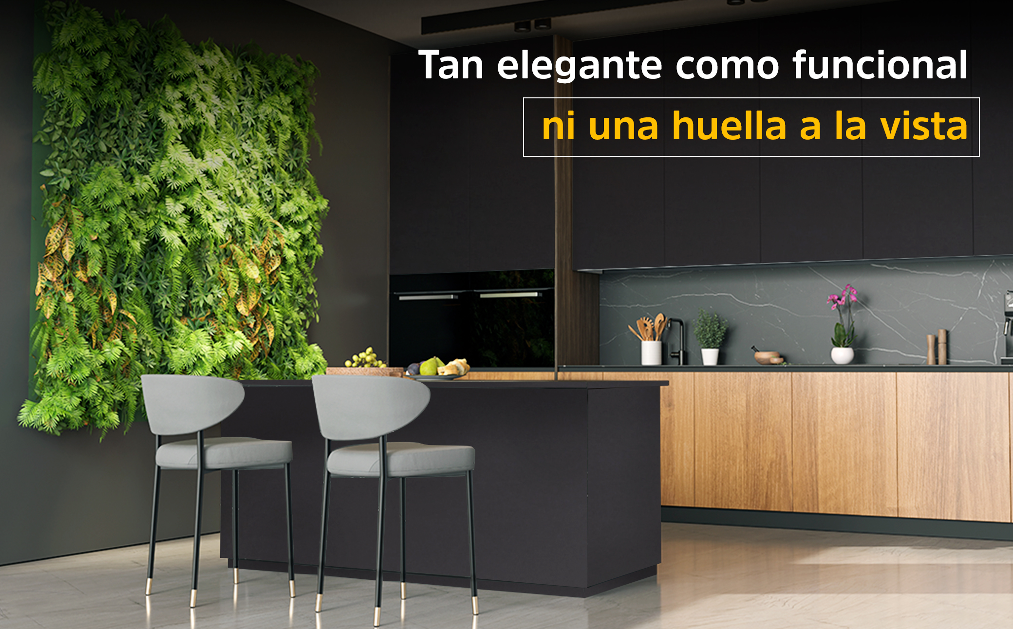 Melaminas Cúbrica Anti Huella: el nuevo básico en cocinas modernas Image.
